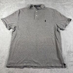 U.S. Polo Assn. Men's Classic Polo Shirt Light‎ Heather Gray Size L
